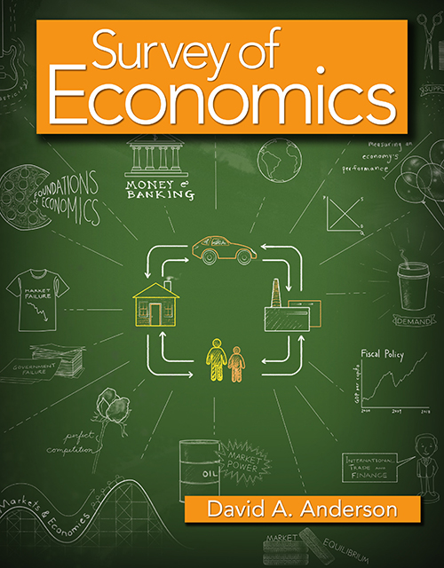 Cover of Survey of Economics textbook 1e